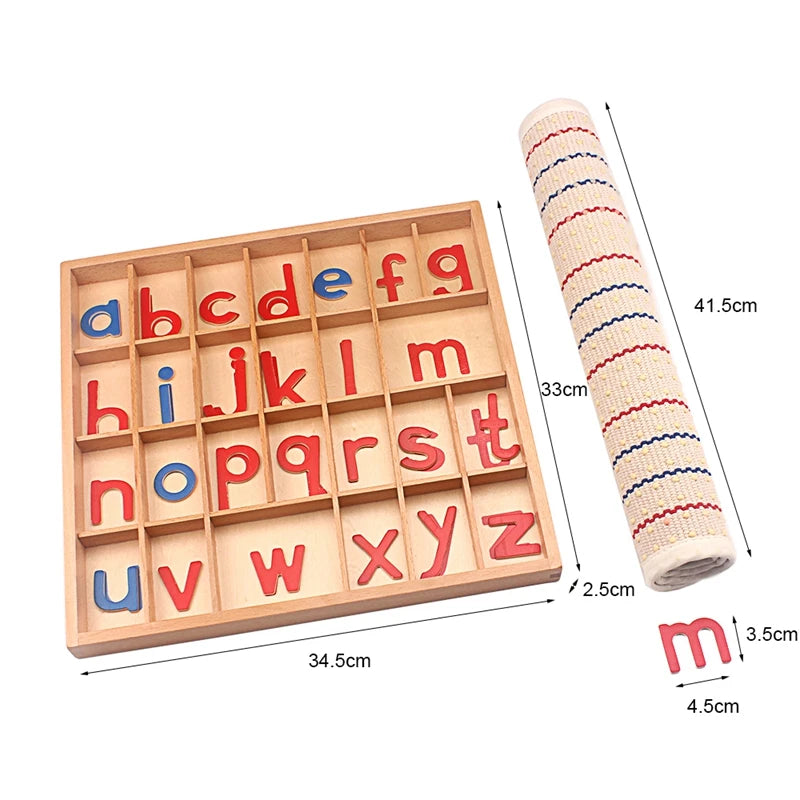Montessori Language Mat English Alphabet