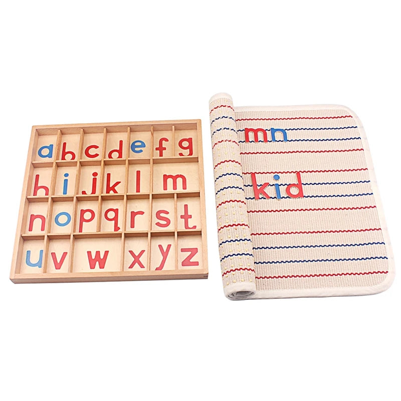 Montessori Language Mat English Alphabet