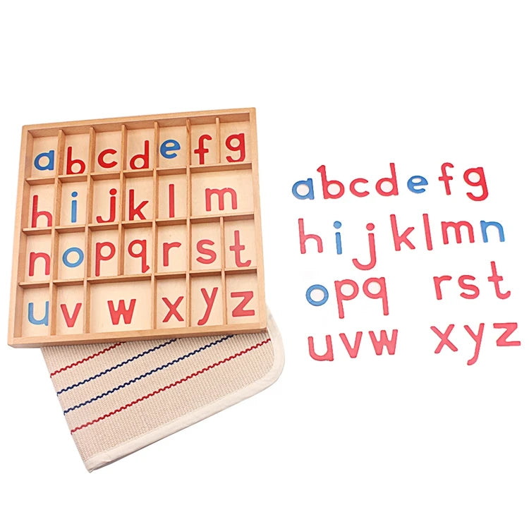 Montessori Language Mat English Alphabet