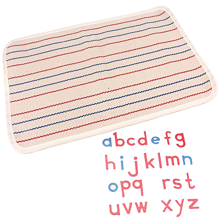 Montessori Language Mat English Alphabet