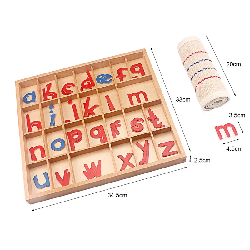 Montessori Language Mat English Alphabet