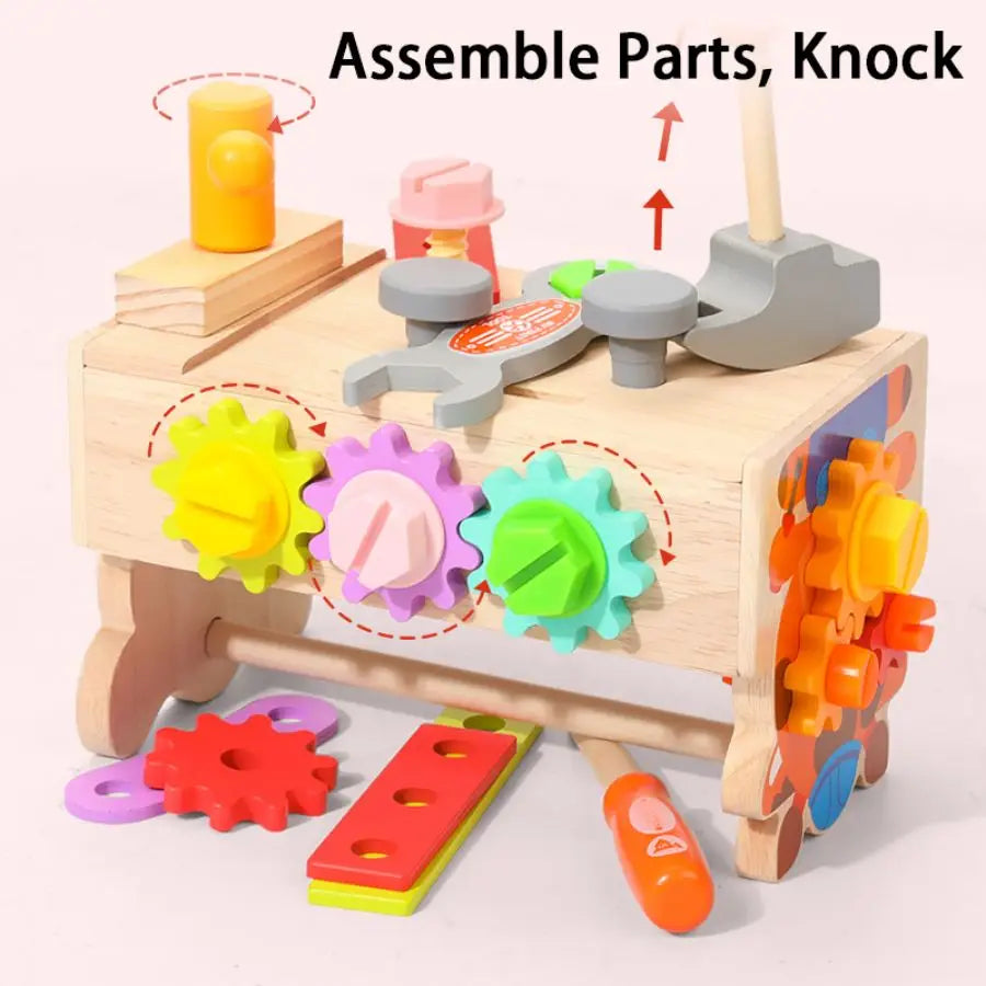 Montessori Educational Simulated Carpenter Repair Tools Set