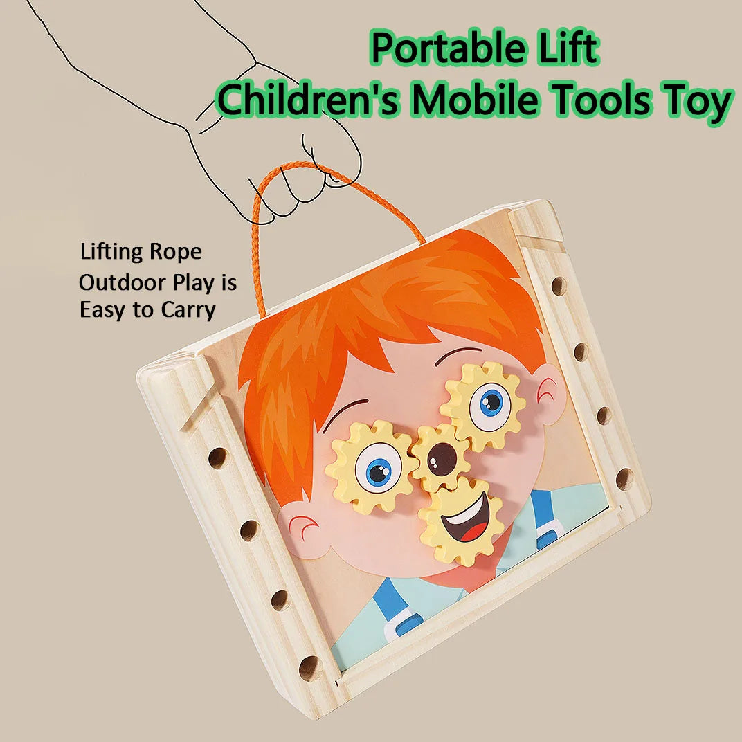 Montessori Educational Simulated Carpenter Repair Tools Set