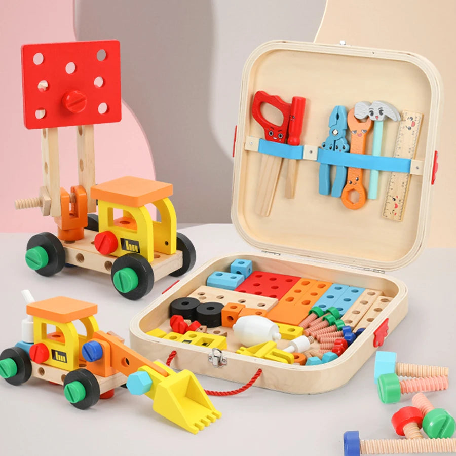 Montessori Educational Simulated Carpenter Repair Tools Set