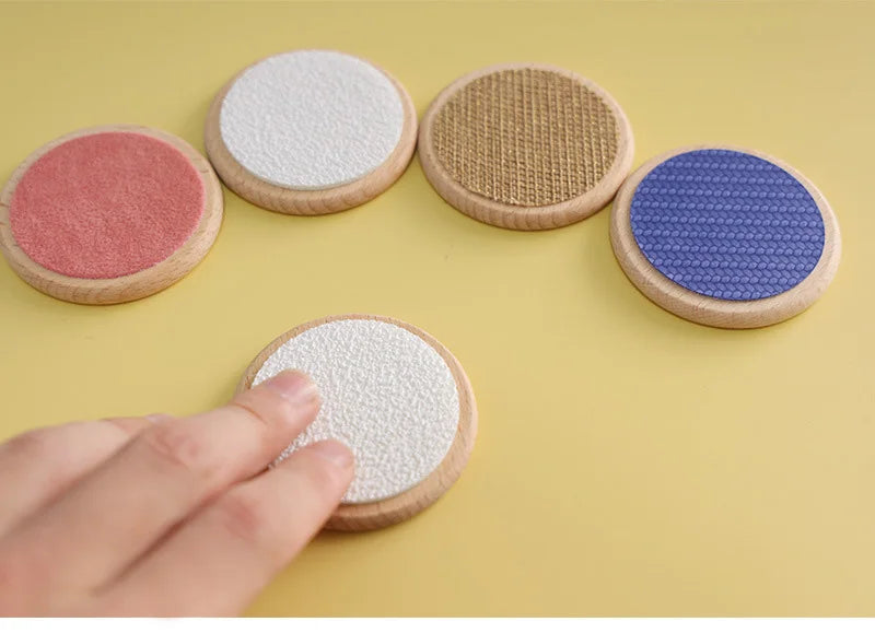 Montessori Wooden Sensory Tactile Boar