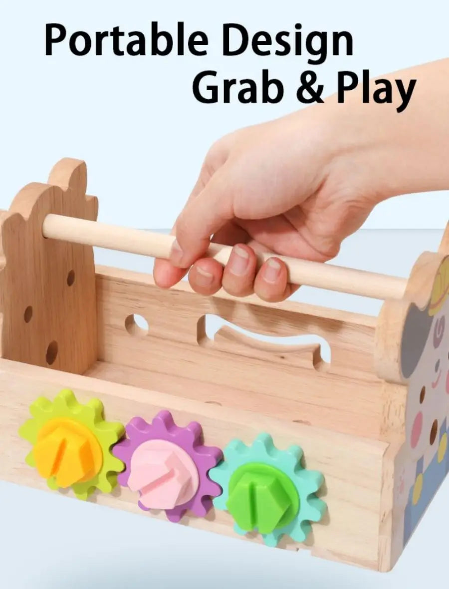 Montessori Educational Simulated Carpenter Repair Tools Set