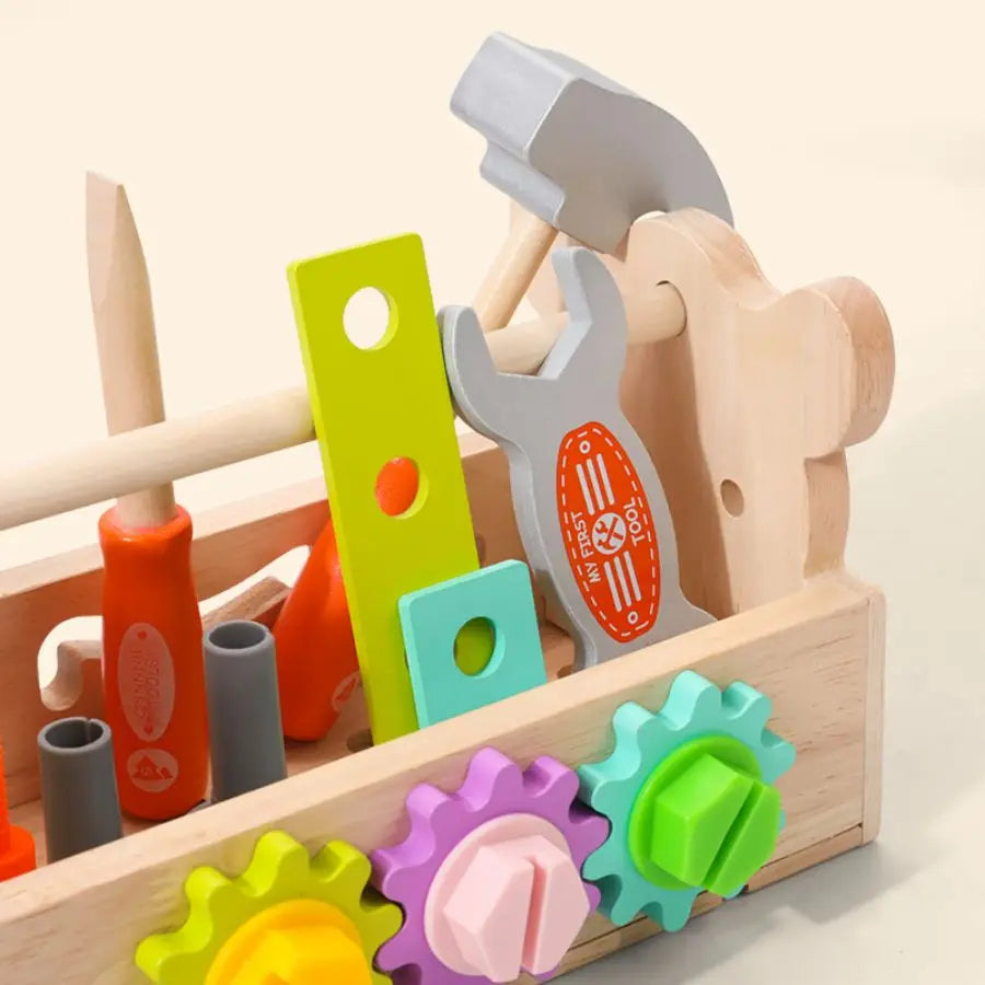 Montessori Educational Simulated Carpenter Repair Tools Set