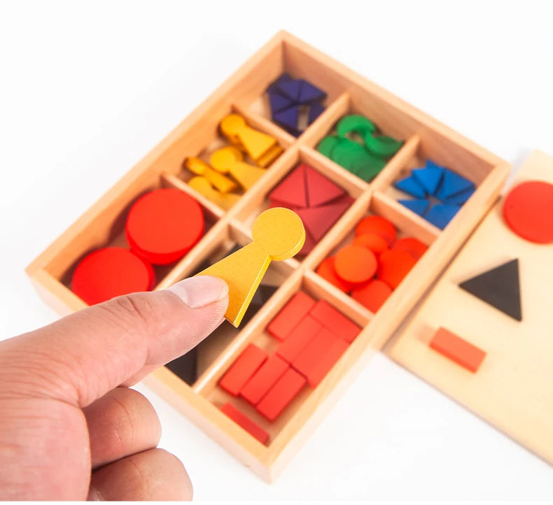 Montessori Wooden Basic Grammar Symbols Toy Set - Language Learning