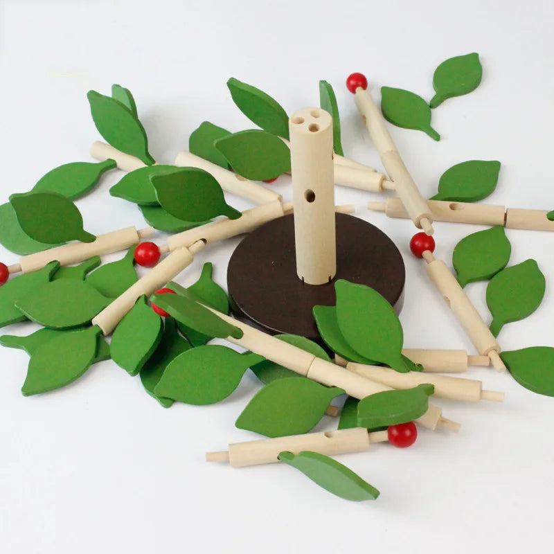 Wooden 3D Tree Puzzle Educational Toy