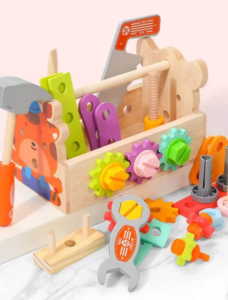 Montessori Educational Simulated Carpenter Repair Tools Set