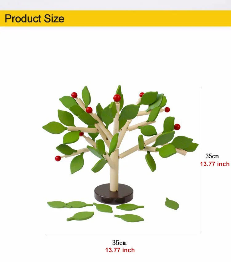 Wooden 3D Tree Puzzle Educational Toy