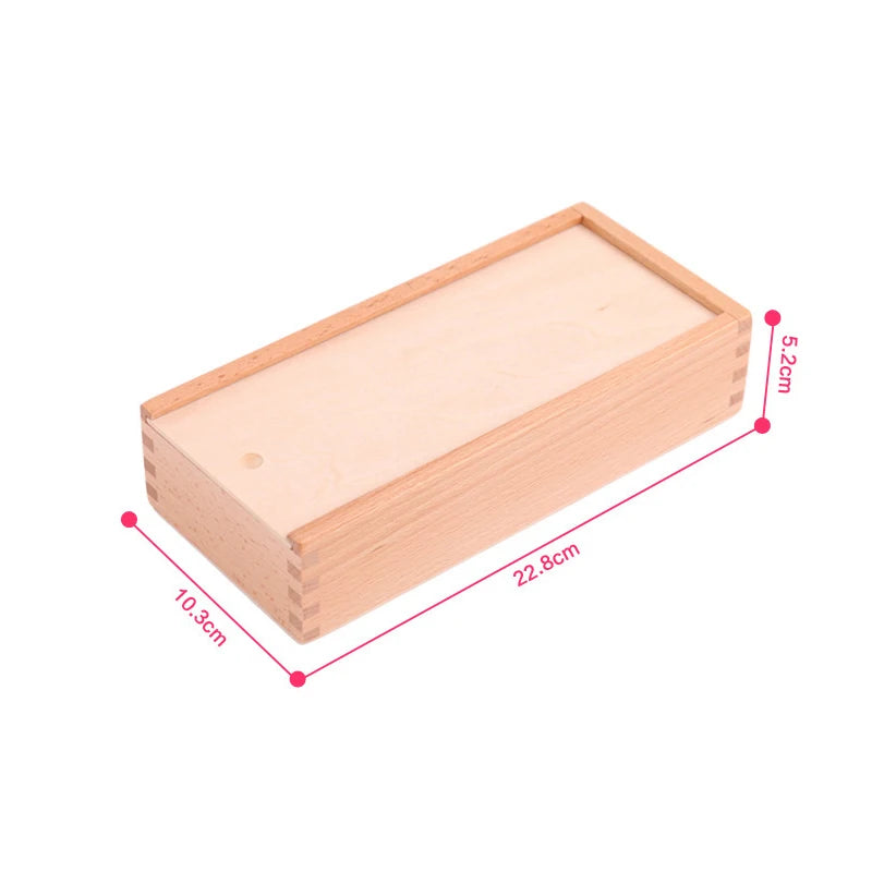 Montessori Wooden Cognitive Digital Card Puzzle