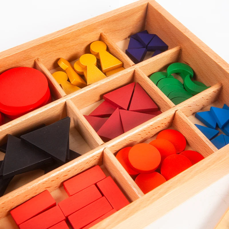 Montessori Wooden Basic Grammar Symbols Toy Set - Language Learning