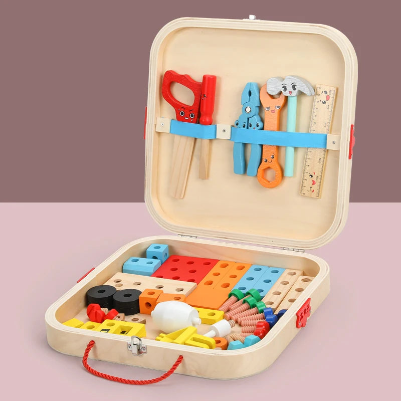 Montessori Educational Simulated Carpenter Repair Tools Set
