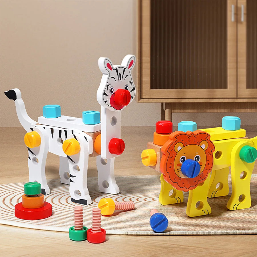Montessori Educational Simulated Carpenter Repair Tools Set