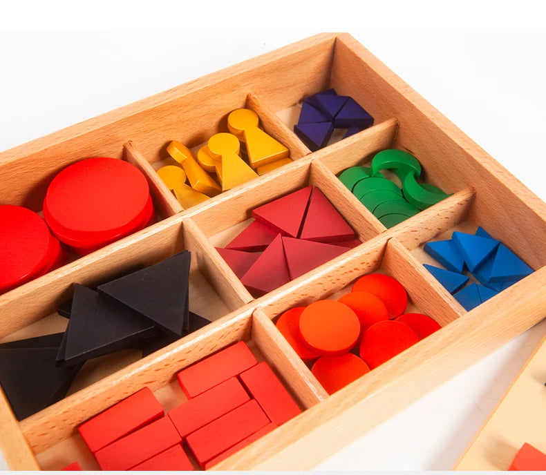 Montessori Wooden Basic Grammar Symbols Toy Set - Language Learning