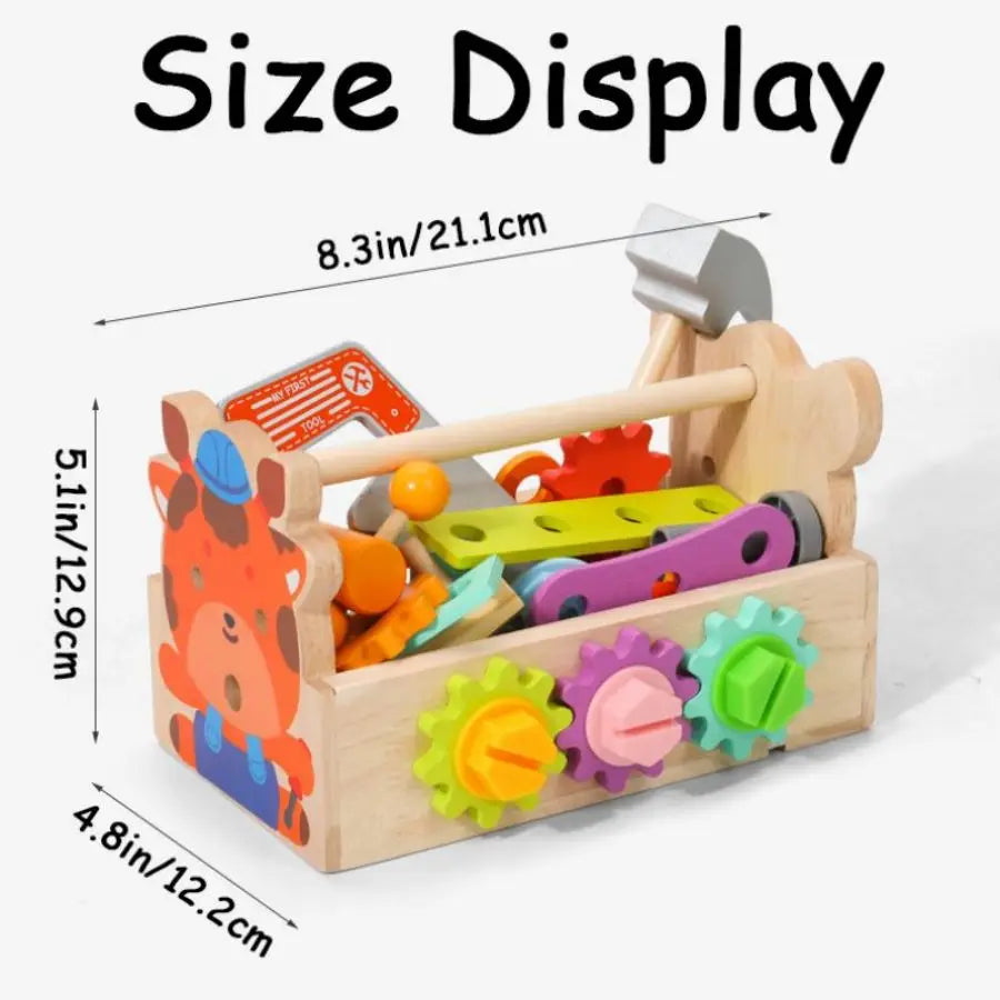 Montessori Educational Simulated Carpenter Repair Tools Set