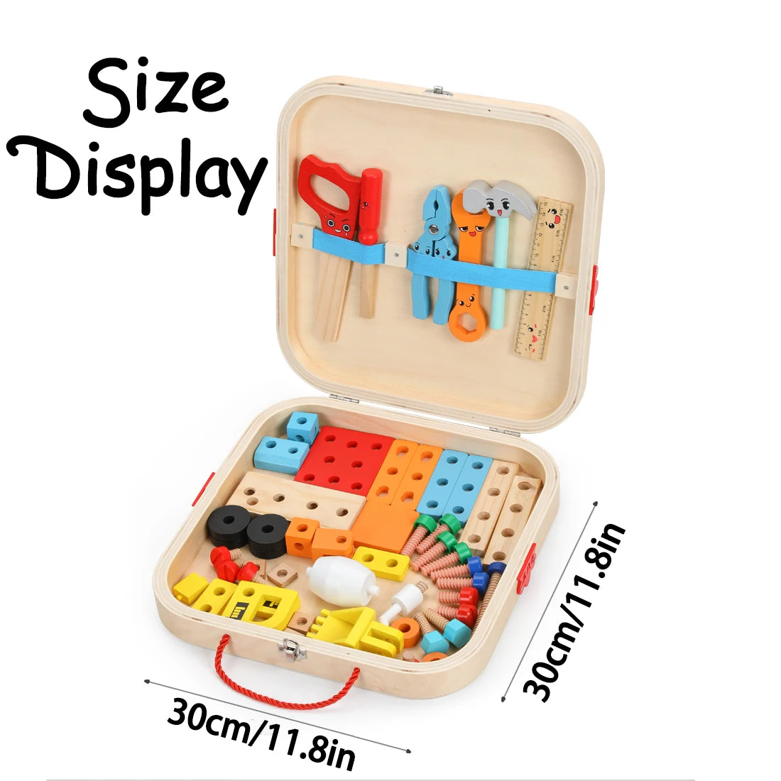 Montessori Educational Simulated Carpenter Repair Tools Set