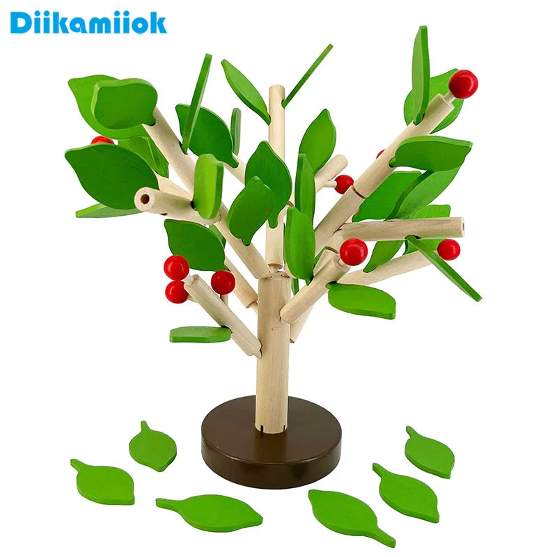 Wooden 3D Tree Puzzle Educational Toy