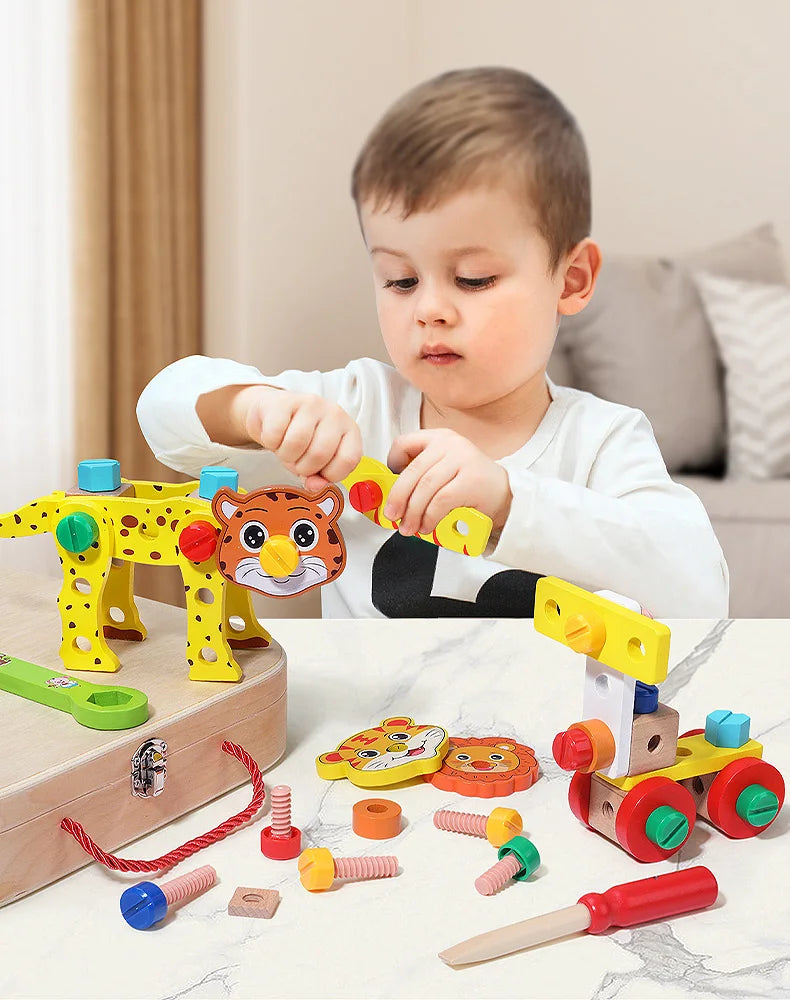 Montessori Educational Simulated Carpenter Repair Tools Set