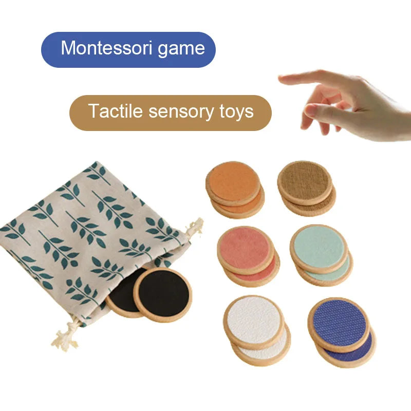 Montessori Wooden Sensory Tactile Boar