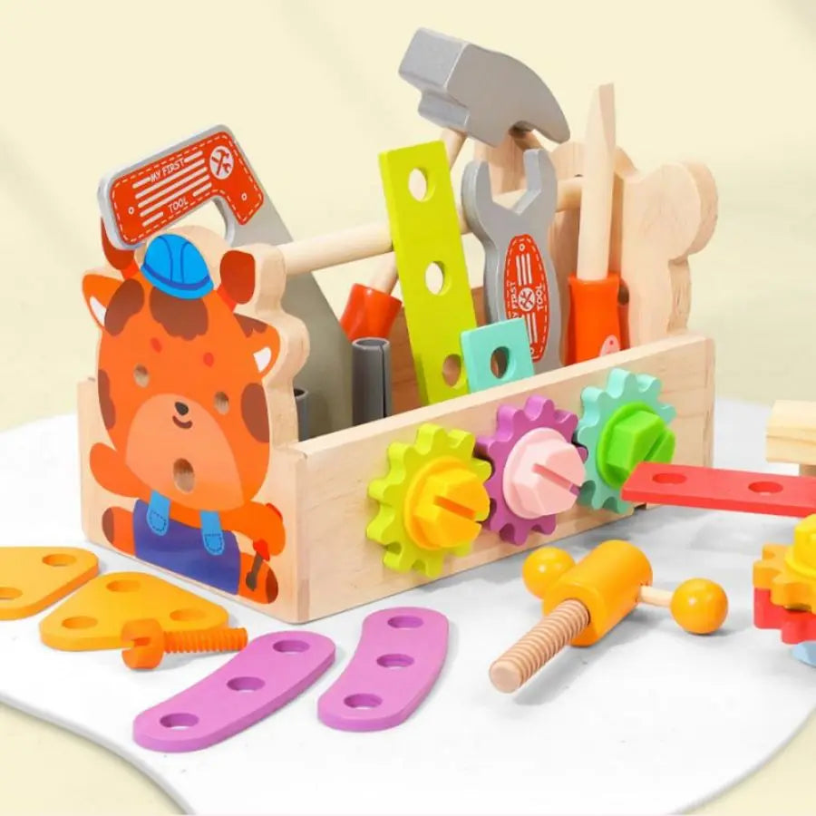 Montessori Educational Simulated Carpenter Repair Tools Set
