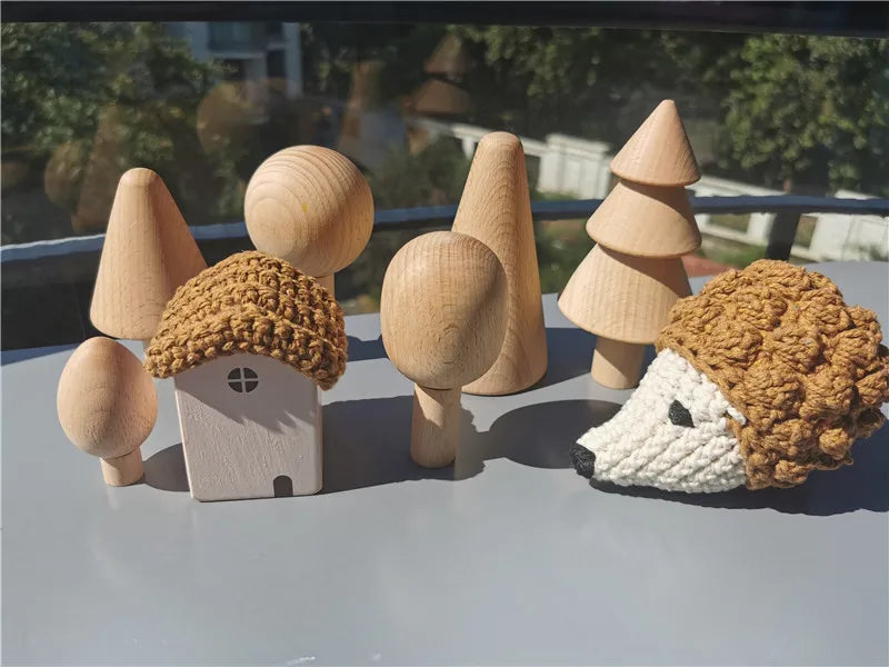 Pastel Nordic Wooden Building & Stacking Set