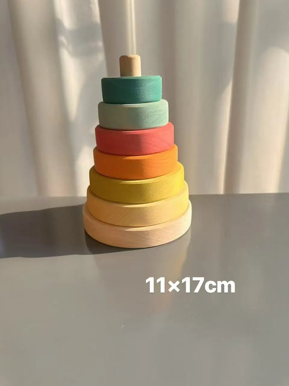 Pastel Nordic Wooden Building & Stacking Set