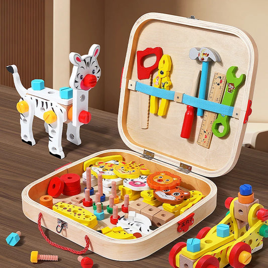 Montessori Educational Simulated Carpenter Repair Tools Set